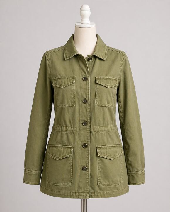 Lucky Brand Jackets & Blazers - Lucky Brand Army Green Chore Jacket Medium Utility New
